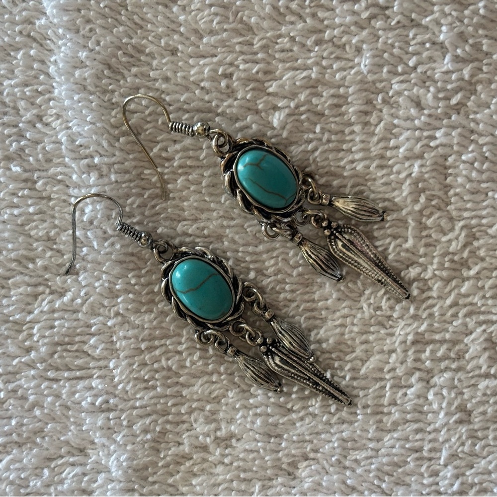 Turquoise earrings